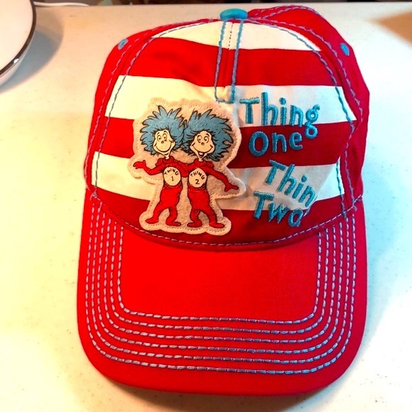 Universal Studios Thing One Thing Two Baseball Cap
